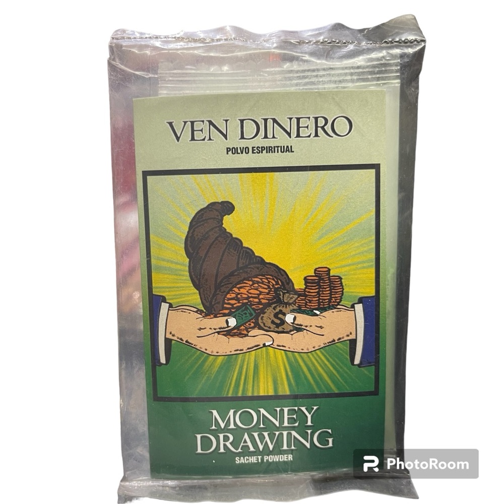 Money drawing spiritual powder to fix candles/ polvo espiritual ven dine…